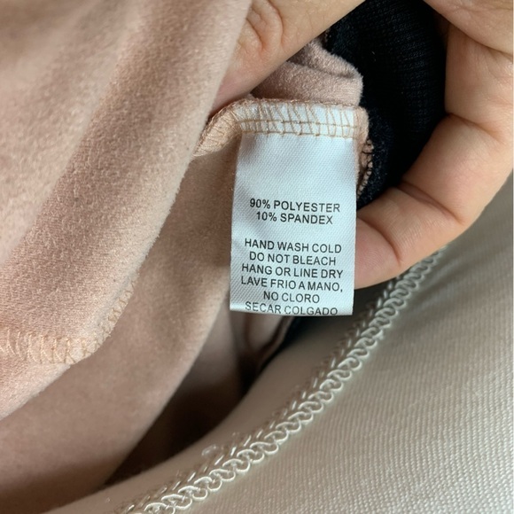 Y2K Privy Privately Privileged Dusty Pink Velvet Zipper Track Suit woman’s XS - Picture 16 of 16